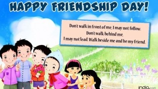 Happy Friendship Day 2016: 20 Best Friendship Day Greetings, e-Cards and Images to Wish Happy Friendship Day! Happy Friendship Day 2016: 20 Best Friendship Day Greetings, e-Cards and Images to Wish Happy Friendship Day!