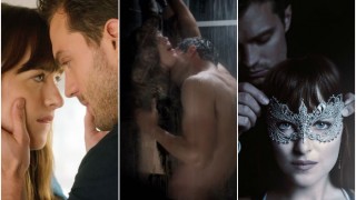 Fifty Shades Darker trailer: Jamie Dornan & Dakota Johnson's steamy shower sex & masquerade ball will leave you wanting for more! Fifty Shades Darker trailer: Jamie Dornan & Dakota Johnson's steamy shower sex & masquerade ball will leave you wanting for more!