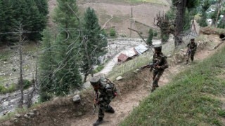 Ceasefire violation by Pakistan in Akhnoor, near Line of Control, fire exchange underway Ceasefire violation by Pakistan in Akhnoor, near Line of Control, fire exchange underway