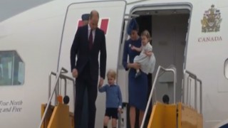 Prince William, Kate arrive in Canada with 2 young children Prince William, Kate arrive in Canada with 2 young children