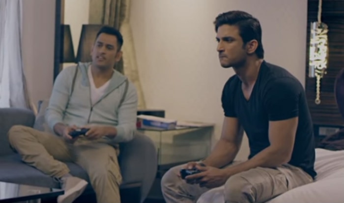 From captain cool to captain curious; MS Dhoni has some questions for Sushant Singh Rajput, watch video
