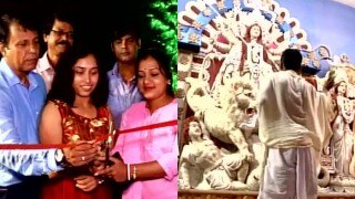 Olympian Dipa Karmakar inaugurates Durga Puja in Agartala, Uri attack bravehearts remembered Olympian Dipa Karmakar inaugurates Durga Puja in Agartala, Uri attack bravehearts remembered