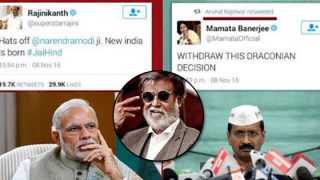 Mamata Bannerjee proclaims Narendra Modi's demonetisation of Rs 500 and Rs 1000 draconian, gets trolled on Twitter but Rajinikanth applauds the move Mamata Bannerjee proclaims Narendra Modi's demonetisation of Rs 500 and Rs 1000 draconian, gets trolled on Twitter but Rajinikanth applauds the move