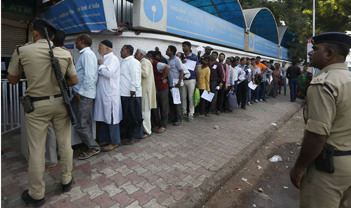 Queue outside bank (representational image)