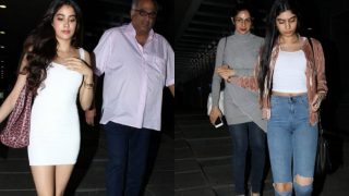 Jhanvi Kapoor and Khushi Kapoor look STUNNING AF at Boney Kapoor's birthday! (see pictures) Jhanvi Kapoor and Khushi Kapoor look STUNNING AF at Boney Kapoor's birthday! (see pictures)