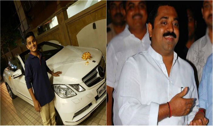 bjp-mla-ram-kadam-gifts-his-minor-son-a-mercedes-benz-convertible-in