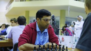 Viswanathan Anand Draws, Harika Dronavalli Wins in Rd 2 of IOM International Chess Viswanathan Anand Draws, Harika Dronavalli Wins in Rd 2 of IOM International Chess
