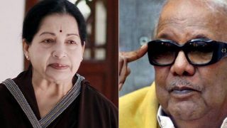 DMK leader M Karunanidhi condoles Jayalalithaa's death DMK leader M Karunanidhi condoles Jayalalithaa's death