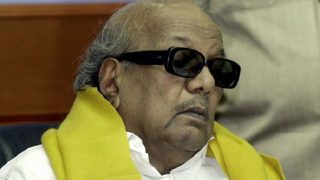 Karunanidhi's security breached, masked man entered DMK supremo's home, solicited money on gun point Karunanidhi's security breached, masked man entered DMK supremo's home, solicited money on gun point
