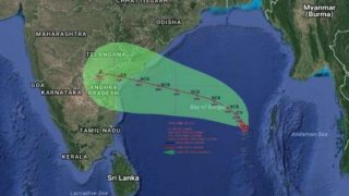 Cyclonic storm 'Vardah' moves towards Andhra Pradesh, further intensifies Cyclonic storm 'Vardah' moves towards Andhra Pradesh, further intensifies