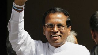 Rajiv Gandhi's Sri Lankan attacker 'predicts' death of President Maithripala Sirisena Rajiv Gandhi's Sri Lankan attacker 'predicts' death of President Maithripala Sirisena