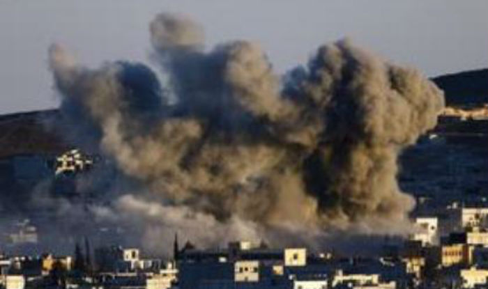 Air strikes in Syria
