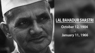 Lal Bahadur Shastri Death Anniversary: 5 things about former Prime Minister of India Lal Bahadur Shastri Death Anniversary: 5 things about former Prime Minister of India