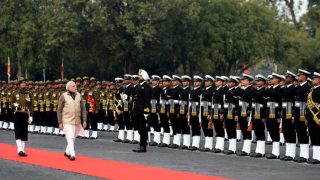 Narendra Modi addresses top military commanders at combine conference Narendra Modi addresses top military commanders at combine conference