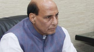 Rajnath Singh raps Pakistan for supplying drugs in Punjab Rajnath Singh raps Pakistan for supplying drugs in Punjab