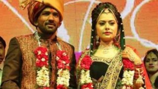 Yogeshwar Dutt marries Sheetal Sharma: See wedding pictures of Indian wrestler with his wife Yogeshwar Dutt marries Sheetal Sharma: See wedding pictures of Indian wrestler with his wife