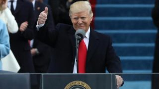 Donald Trump thanks Hillary Clinton for attending his inauguration Donald Trump thanks Hillary Clinton for attending his inauguration