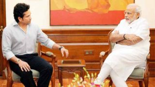 Narendra Modi has this to say about Sachin Tendulkar while addressing students of the country Narendra Modi has this to say about Sachin Tendulkar while addressing students of the country
