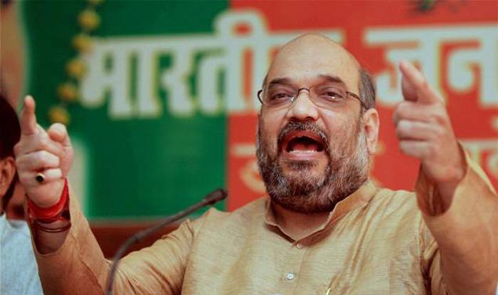 No question of alliance with BSP, says Amit Shah at UP rally No question of alliance with BSP, says Amit Shah at UP rally