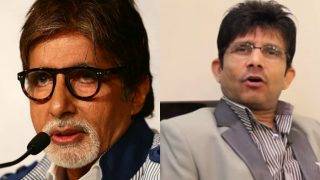Amitabh Bachchan reacts to Kamaal R Khan's tweet on Sarkar 3 Box Office Amitabh Bachchan reacts to Kamaal R Khan's tweet on Sarkar 3 Box Office