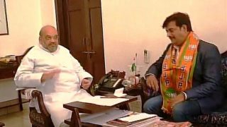 Ravi Kishan joins BJP in presence of party president Amit Shah in New Delhi amidst UP Assembly Elections 2017 Ravi Kishan joins BJP in presence of party president Amit Shah in New Delhi amidst UP Assembly Elections 2017