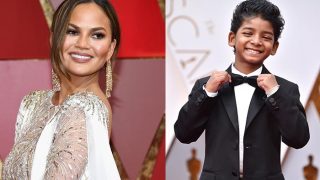 Oscars 2017: Chrissy Teigen's fangirl moment on meeting Sunny Pawar, the Lion actor is too cute to miss! Oscars 2017: Chrissy Teigen's fangirl moment on meeting Sunny Pawar, the Lion actor is too cute to miss!