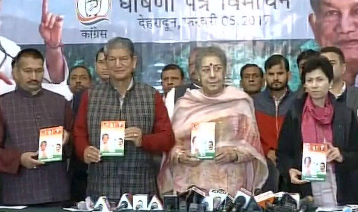 Image result for 2017 Uttarakhand Assembly Elections Congress Releases Election Manifesto
