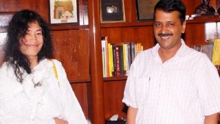 Manipur Assembly elections 2017: Is Arvind Kejriwal eyeing the polls by donating Rs. 50,000 to Irom Sharmila's PRJA? Manipur Assembly elections 2017: Is Arvind Kejriwal eyeing the polls by donating Rs. 50,000 to Irom Sharmila's PRJA?