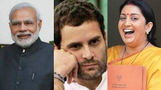 Rahul Gandhi's version of SCAM invites backlash from Smriti Irani and Twitterati Rahul Gandhi's version of SCAM invites backlash from Smriti Irani and Twitterati