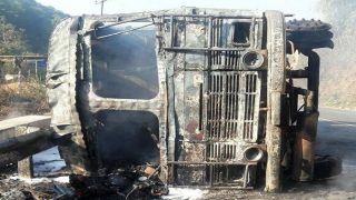 Meghalaya: 3 killed after vehicle blasts due to diesel leakage on Mawpun-Umroi Shillong bypass Meghalaya: 3 killed after vehicle blasts due to diesel leakage on Mawpun-Umroi Shillong bypass