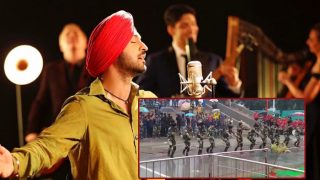 Phillauri actor Diljit Dosanjh's Instagram video of Indian soldiers dancing at Wagah Border goes viral Phillauri actor Diljit Dosanjh's Instagram video of Indian soldiers dancing at Wagah Border goes viral
