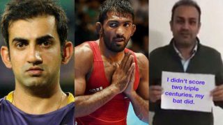 Gautam Gambhir blasts Virender Sehwag, Yogeshwar Dutt and others mocking Gurmehar Kaur in powerful video! Gautam Gambhir blasts Virender Sehwag, Yogeshwar Dutt and others mocking Gurmehar Kaur in powerful video!
