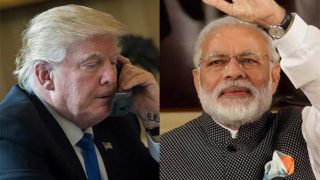 Donald Trump calls Narendra Modi to congratulate him on BJP's Assembly election victory Donald Trump calls Narendra Modi to congratulate him on BJP's Assembly election victory