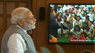 Yoga has the power to fight terrorism, climate change: PM Narendra Modi at International Yoga Festival Yoga has the power to fight terrorism, climate change: PM Narendra Modi at International Yoga Festival