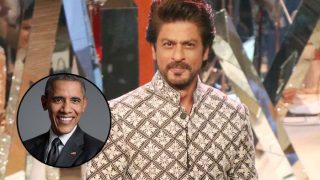 Shah Rukh Khan threatens a journo when asked about US ex-President Barack Obama (Watch video) Shah Rukh Khan threatens a journo when asked about US ex-President Barack Obama (Watch video)