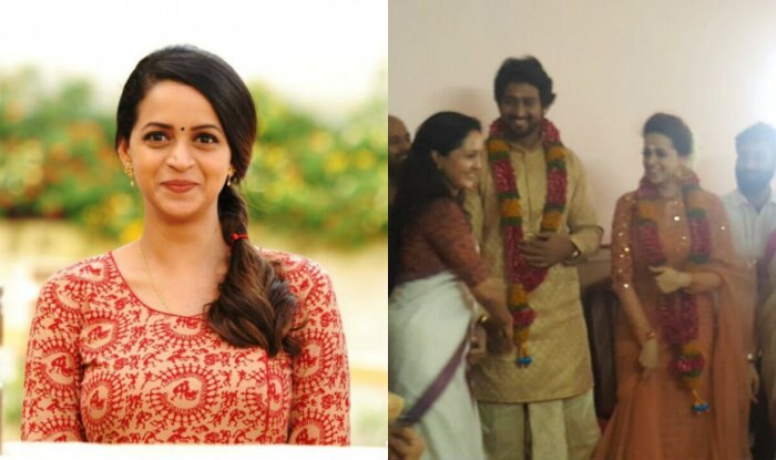 Image result for bhavana engaged naveen