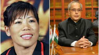 Mary Kom's birthday was made special by President of India, Pranab Mukherjee Mary Kom's birthday was made special by President of India, Pranab Mukherjee