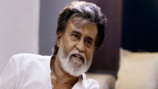 Protest outside Rajinikanth's residence, 'Kannadiga shouldn't rule Tamil Nadu' slogan raised Protest outside Rajinikanth's residence, 'Kannadiga shouldn't rule Tamil Nadu' slogan raised
