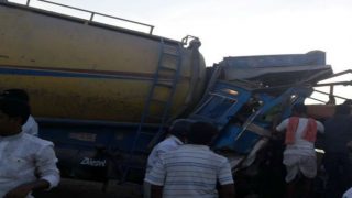 West Bengal: 6 dead after tanker rams into a car near Rathtala West Bengal: 6 dead after tanker rams into a car near Rathtala