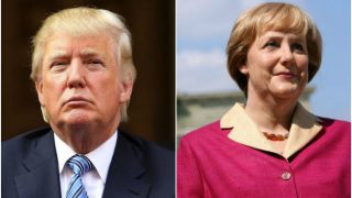 Donald Trump, Angela Merkel put aside past differences; discuss terrorism, NATO Donald Trump, Angela Merkel put aside past differences; discuss terrorism, NATO