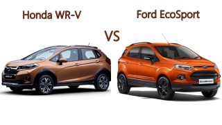 Honda WR-V vs Ford EcoSport; price, specifications & features comparison Honda WR-V vs Ford EcoSport; price, specifications & features comparison