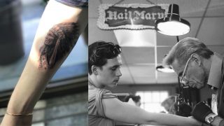 David Beckham's son Brooklyn gets his maiden tattoo David Beckham's son Brooklyn gets his maiden tattoo