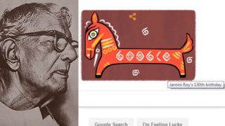 Jamini Roy honoured by Google Doodle, famous Indian painter remembered on his 130th birth anniversary! Jamini Roy honoured by Google Doodle, famous Indian painter remembered on his 130th birth anniversary!