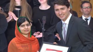 Malala Yousafzai becomes honorary Canadian citizen Malala Yousafzai becomes honorary Canadian citizen