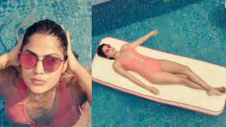 Rhea Chakraborty in pink hot bikini! Actress & MTV VJ sheds clothes for new Myntra Summer Seduction ad! See video Rhea Chakraborty in pink hot bikini! Actress & MTV VJ sheds clothes for new Myntra Summer Seduction ad! See video