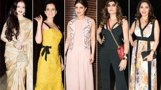 Priyanka Chopra throws a lavish bash; bonds with Rekha, Kangana Ranaut, Madhuri Dixit & Sushmita Sen! Priyanka Chopra throws a lavish bash; bonds with Rekha, Kangana Ranaut, Madhuri Dixit & Sushmita Sen!
