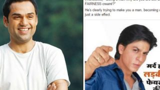 Shah Rukh Khan's defence for endorsing fairness creams will NOT make Abhay Deol very happy Shah Rukh Khan's defence for endorsing fairness creams will NOT make Abhay Deol very happy