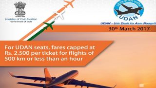 Only 50% seats on UDAN flights capped at Rs 2,500, regular Delhi-Shimla flight costs a bomb; will you fly? Only 50% seats on UDAN flights capped at Rs 2,500, regular Delhi-Shimla flight costs a bomb; will you fly?