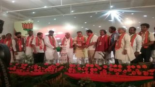 Ahead of Karnataka Assembly polls, BJP asks KS Eshwarappa and BS Yeddyurappa to work as a unit Ahead of Karnataka Assembly polls, BJP asks KS Eshwarappa and BS Yeddyurappa to work as a unit