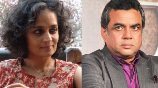 Paresh Rawal on tweet against Arundhati Roy: Stone-pelters admire her, she supports their ideology Paresh Rawal on tweet against Arundhati Roy: Stone-pelters admire her, she supports their ideology